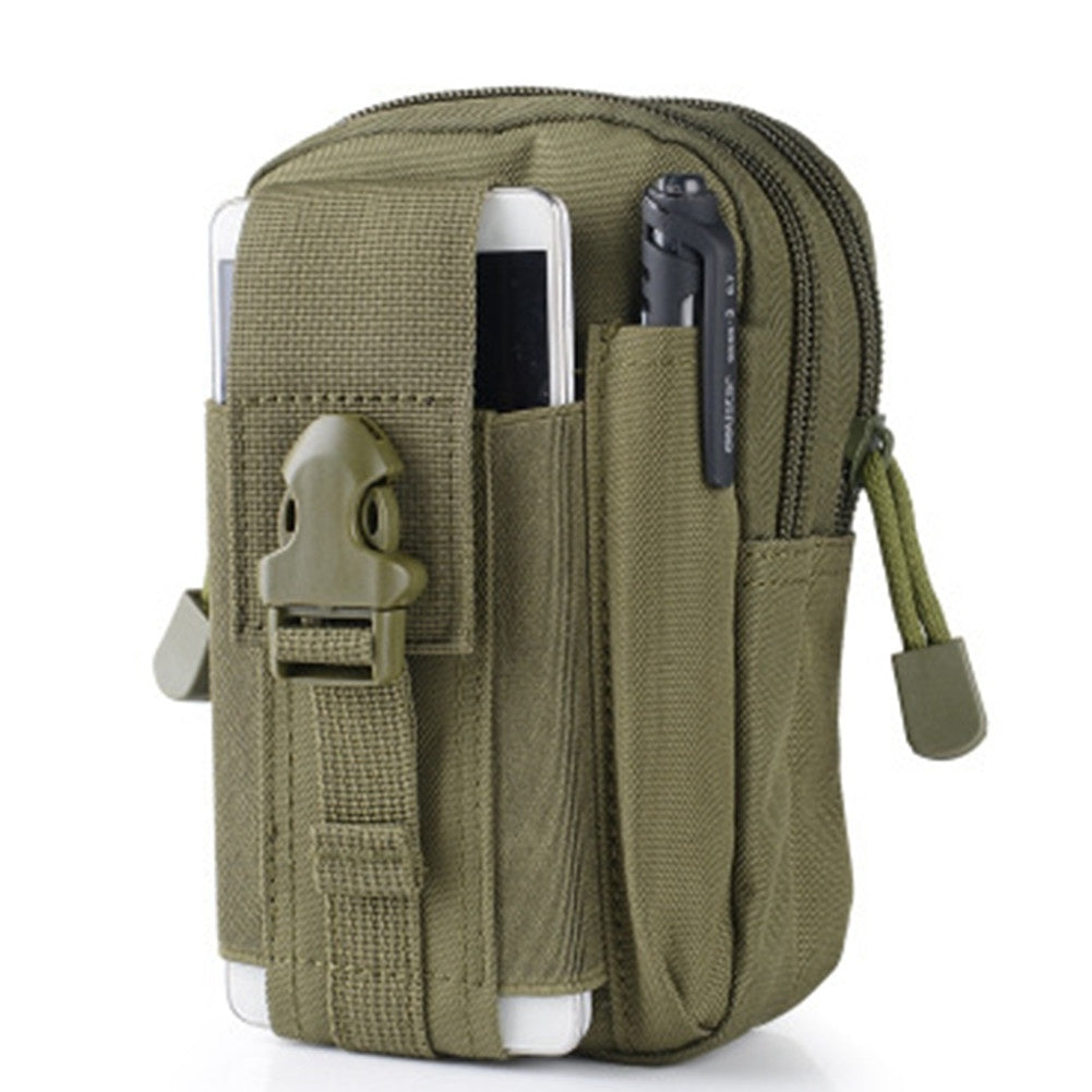 Fashion Waterproof Military Belt Waist Bags Nylon Mobile Phone Wallet Travel Pouch